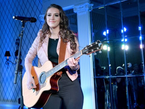 Musical Artist Maggie Baugh performs during Randi Rahm Fall Evolution presented by the TJ Martel Foundation at Empire Hotel on March 18, 2019 in New York City.