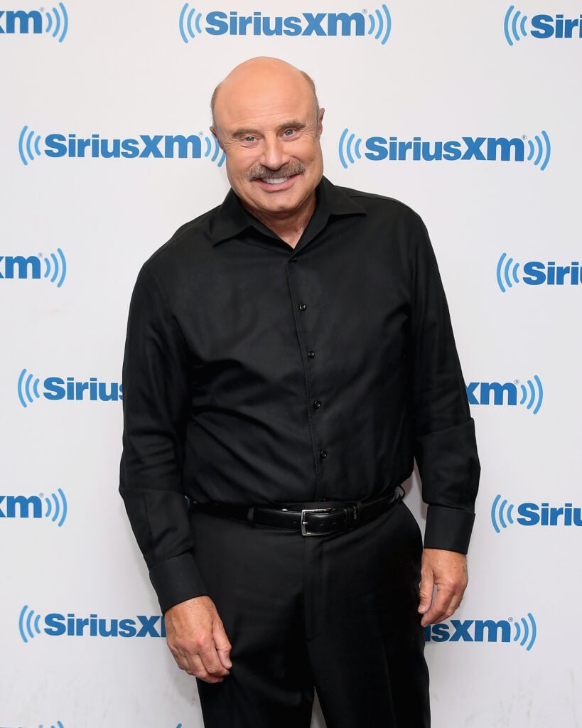 Talk Show Host Dr. Phil McGraw visits SiriusXM Studios on April 24, 2019 in New York City.