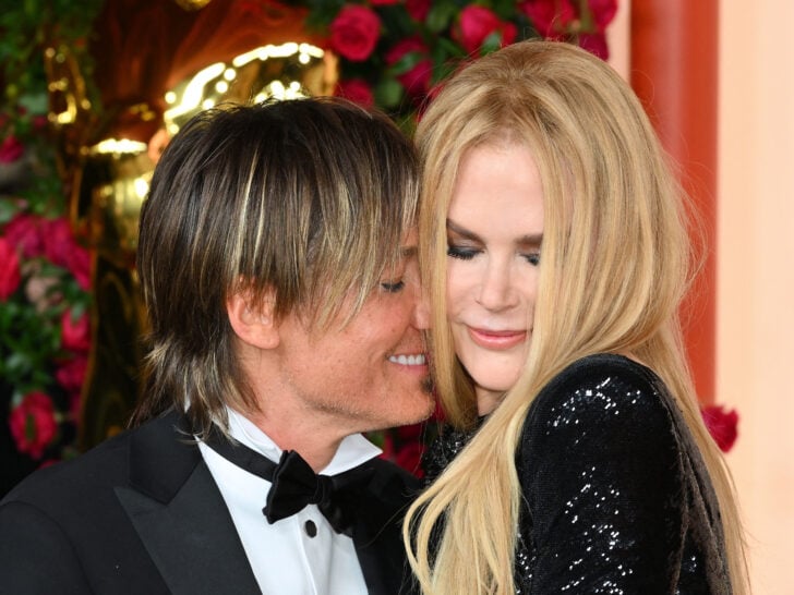 Australian-US musician Keith Urban and his wife US-Australian actress Nicole Kidman attend the 95th Annual Academy Awards at the Dolby Theatre in Hollywood, California on March 12, 2023.