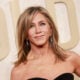 Jennifer Aniston arrives for the 81st annual Golden Globe Awards at The Beverly Hilton hotel in Beverly Hills, California, on January 7, 2024.