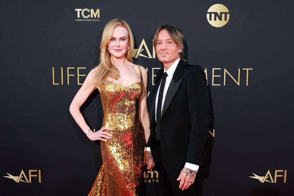 Nicole Kidman e Keith Urban 49th Afi Life Achievement Gala deram homenagem a Nicole Kidman no Dolby Theatre em 27 de abril de 2024 em Hollywood, Califórnia.