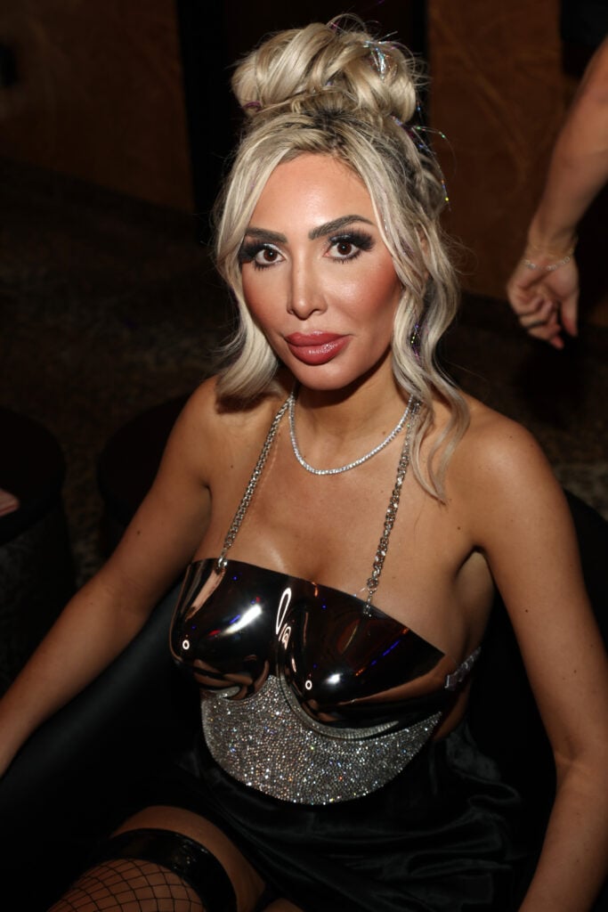 Reality TV star Farrah Abraham debuts new "Diary of a Teen Mom" Stand Up Comedy Show at Spearmint Rhino on March 13, 2025 in New York City.