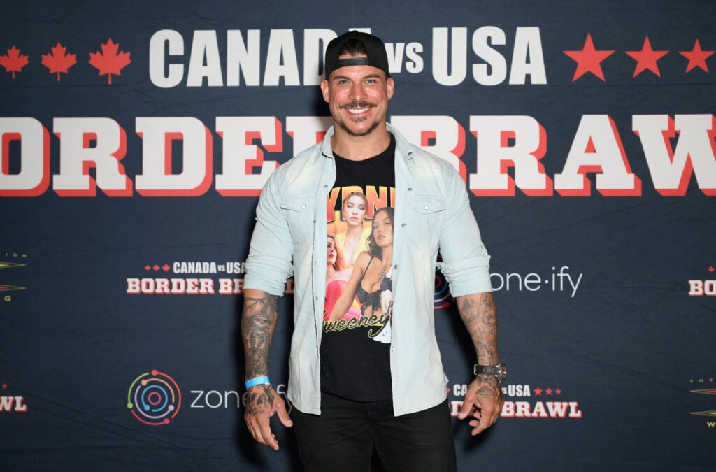 Jax Taylor attends the U.S. vs. Canada Border Brawl on May 25, 2025 in Niagara Falls, Ontario. 