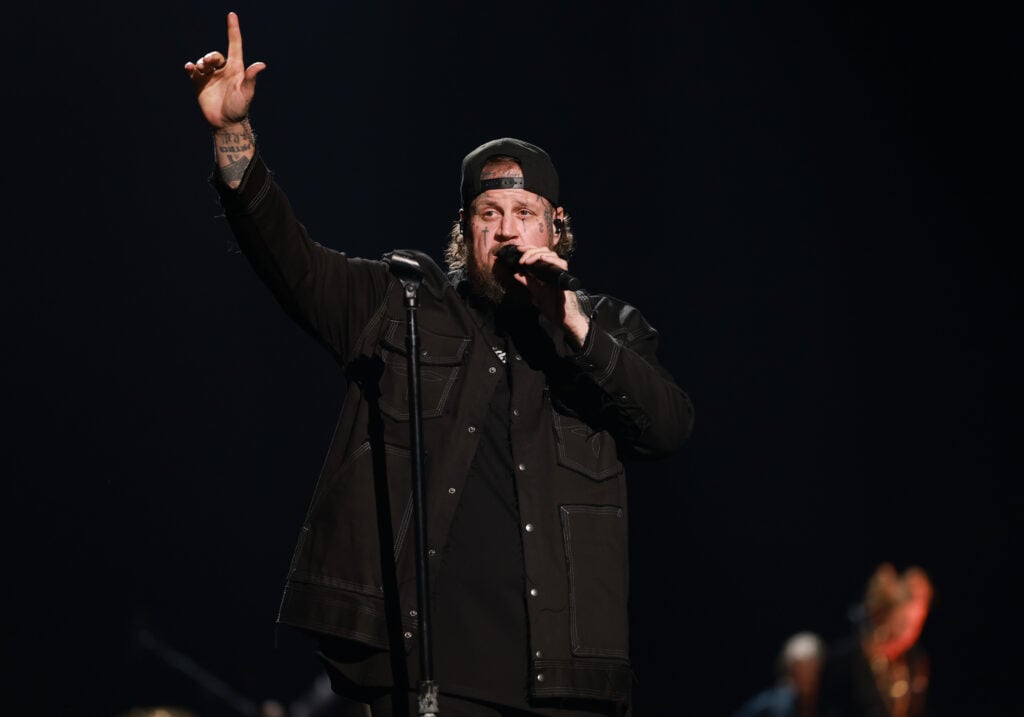 Jelly Roll performs onstage during the 2025 iHeartRadio Music Festival at T-Mobile Arena on September 19, 2025 in Las Vegas, Nevada.