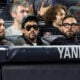 Bad Bunny attends the game between the New York Yankees and the Toronto Blue Jays in game three of the American League Division Series at Yankee Stadium on October 07, 2025 in the Bronx borough of New York City.