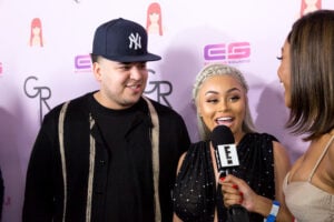 Rob Kardashian and Blac Chyna arrive at her Blac Chyna Birthday Celebration And Unveiling Of Her "Chymoji" Emoji Collection at the Hard Rock Cafe on May 10, 2016 in Hollywood, California.