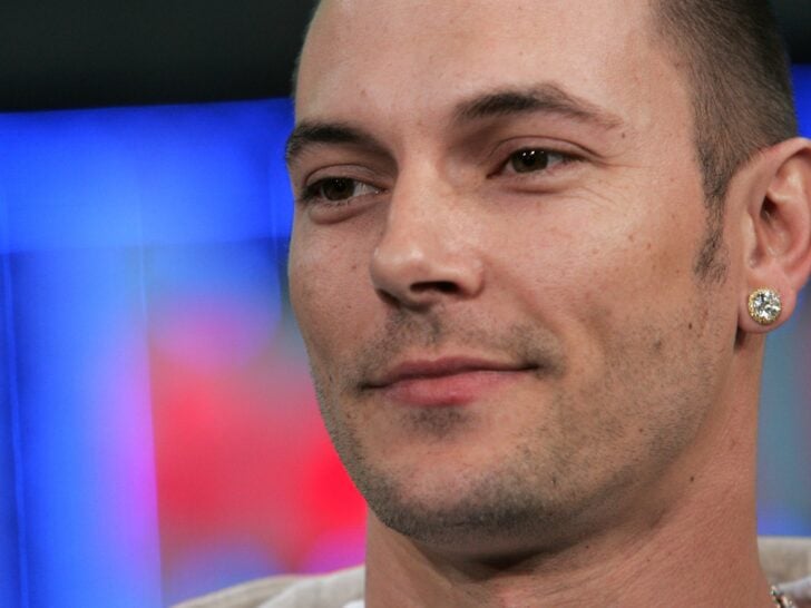 Singer Kevin Federline makes an appearance on MTV's Total Request Live on November 2, 2006 in New York City.