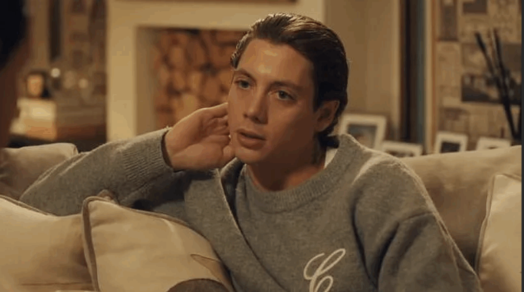 Sam Vanderpump on an episode of 'Made In Chelsea.'