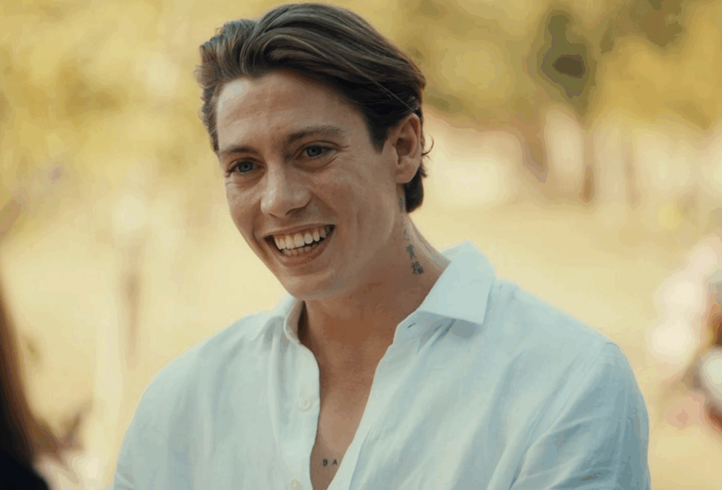 Sam Vanderpump on an episode of 'Made In Chelsea.'