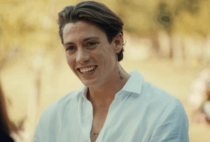 Sam Vanderpump on an episode of 'Made In Chelsea.'