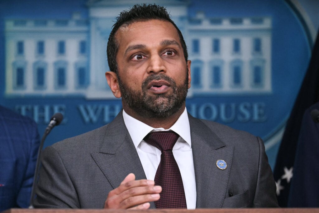 Kash Patel in August 2025.