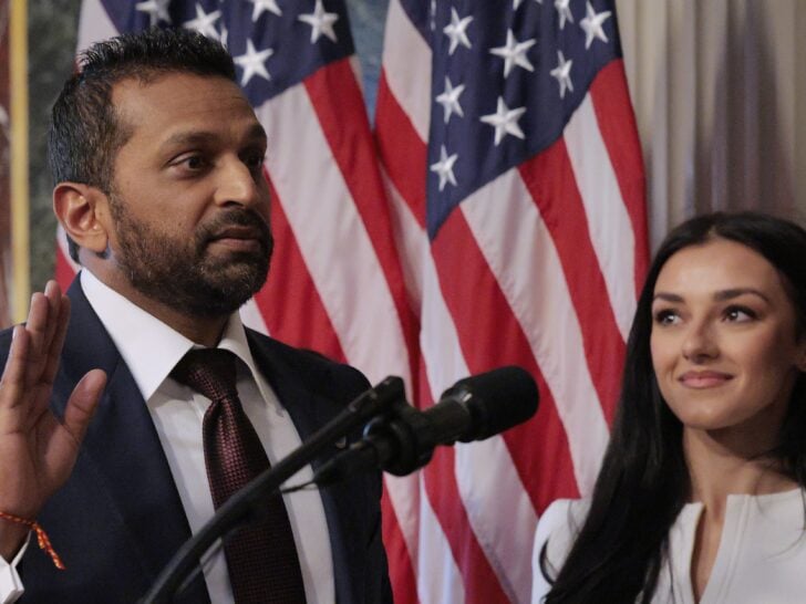 Kash Patel Rants in Defense of Girlfriend Alexis Wilkins After Government Plane Scandal …