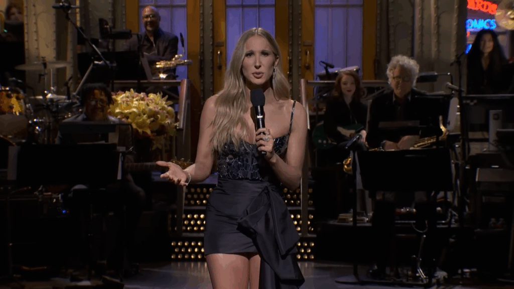 Nikki Glaser on SNL.