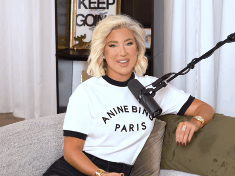Savannah Chrisley on her podcast.