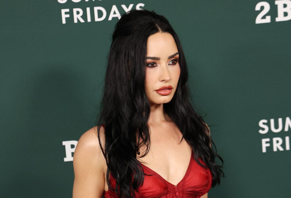 Demi Lovato on November 8, 2025.