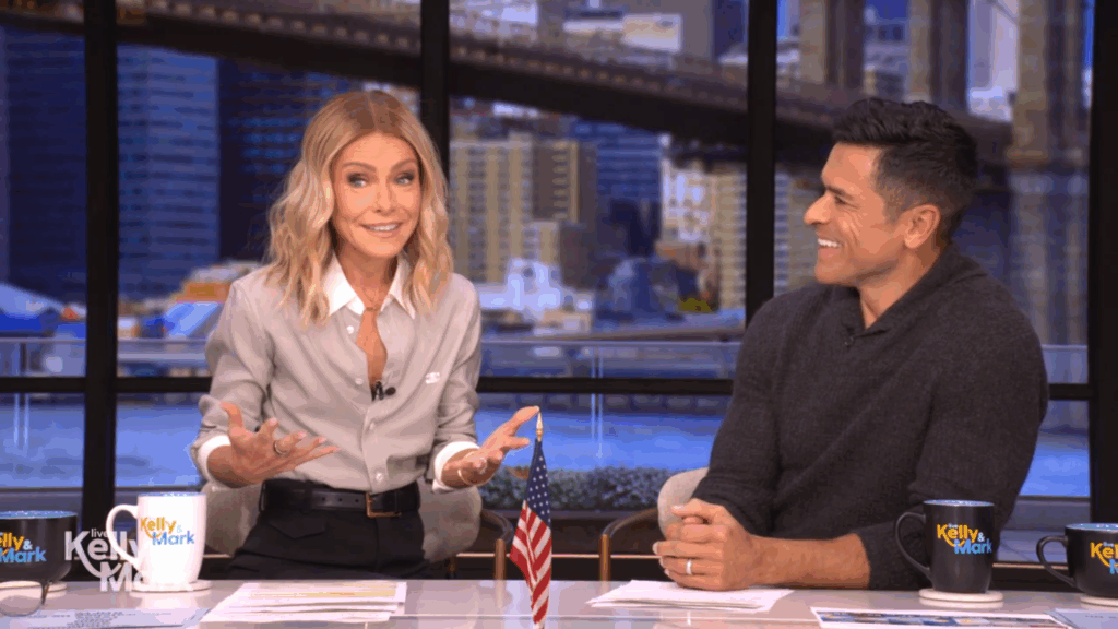 Kelly Ripa and husband Mark Consuelos.