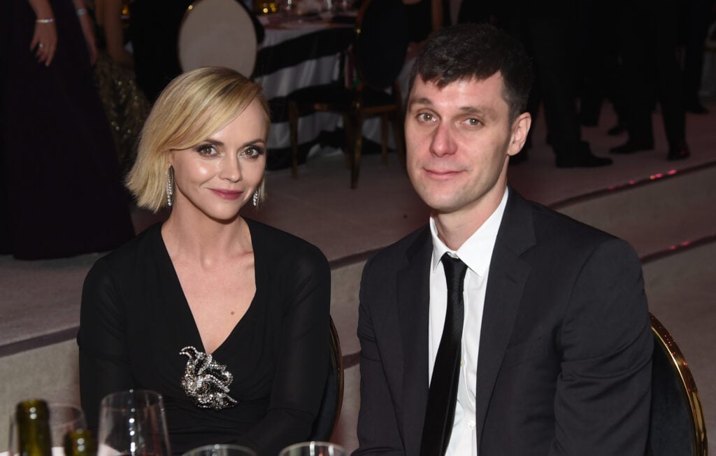 Christina Ricci dan mantan suaminya James Hierdegen pada tahun 2019.