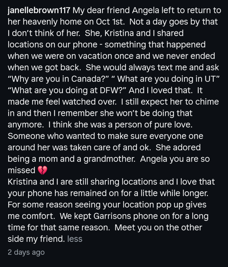 A dark mode Instagram screenshot.