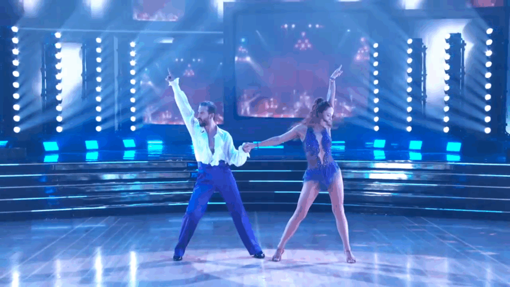 Whitney Leavitt and Mark Ballas on 'DWTS'