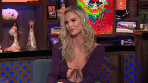 Meghan King on WWHL.