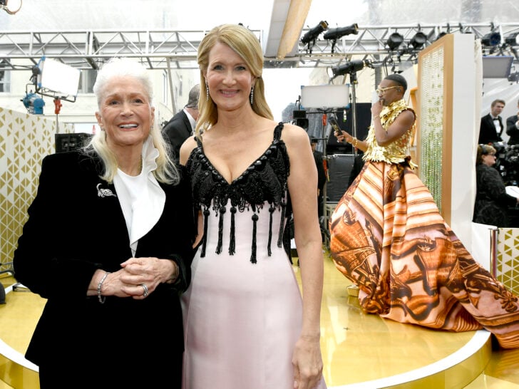 Diane Ladd and Laura Dern attends the 92nd Annual Academy Awards at Hollywood and Highland on February 09, 2020 in Hollywood, California.