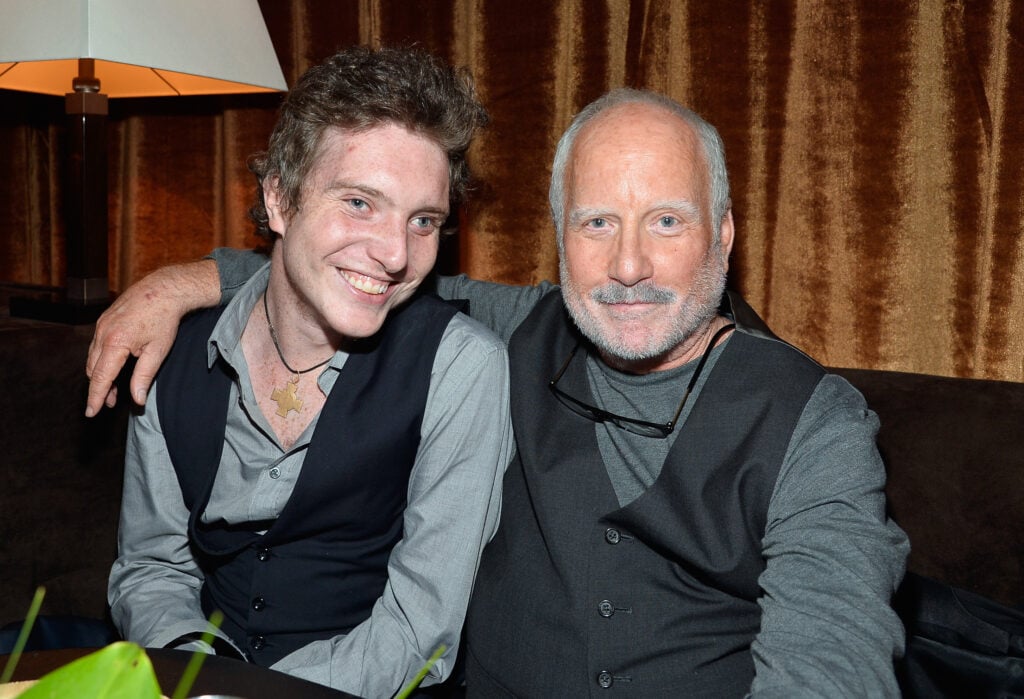 Ben Dreyfuss and actor Richard Dreyfuss attend the after party for the premiere of Relativity Media's "Paranoia"  at DGA Theater on August 8, 2013 in Los Angeles, California. 