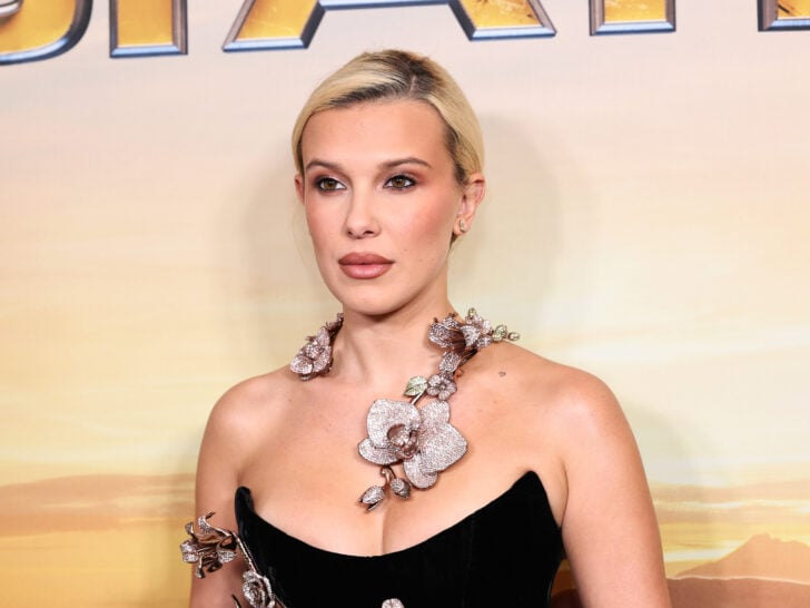 Millie Bobby Brown attends the Netflix's 