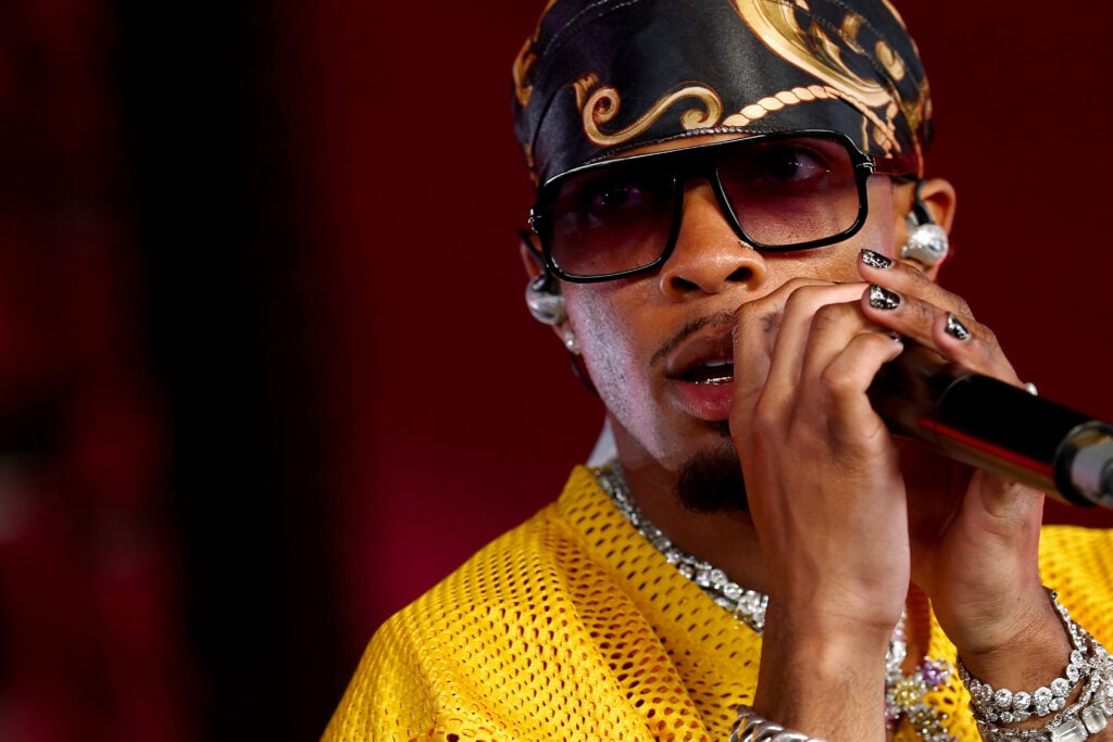 d4vd performs at Gobi Tent during the 2025 Coachella Valley Music and Arts Festival  on April 20, 2025 in Indio, California.