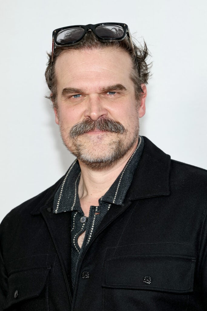 David Harbour attends the "Gonzo Girl" premiere during the 2025 Tribeca Festival at SVA Theater on June 12, 2025 in New York City. 