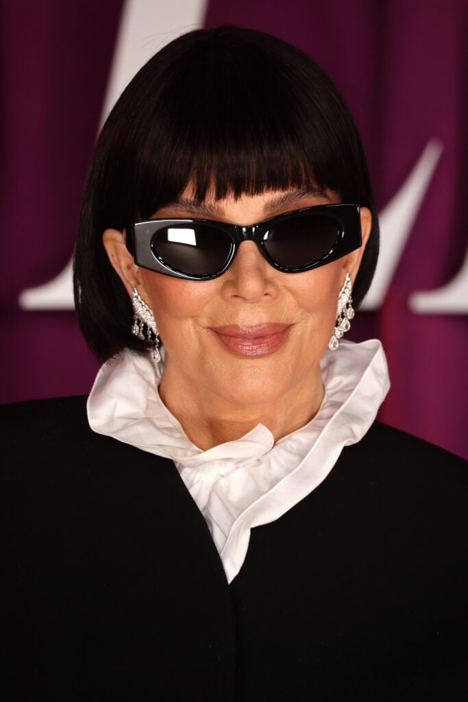 Kris Jenner attends the "All's Fair" London Premiere at Odeon Luxe Leicester Square on October 22, 2025 in London, England.
