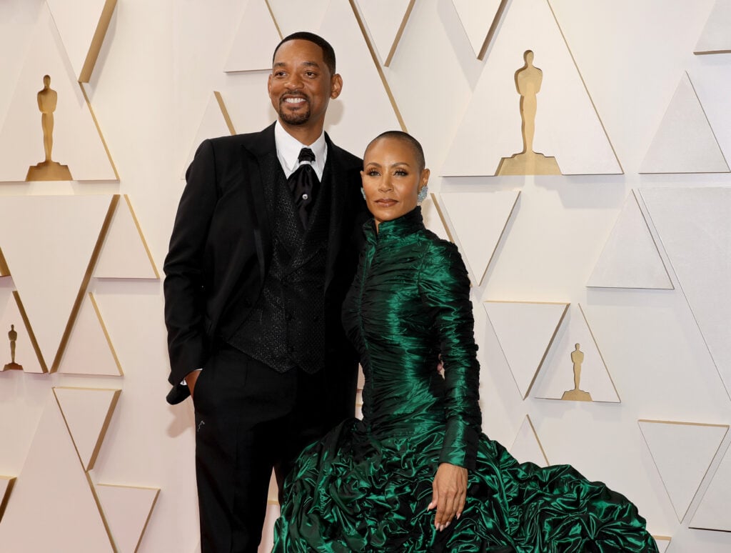 Will Smith and Jada Pinkett Smith in March 2022.