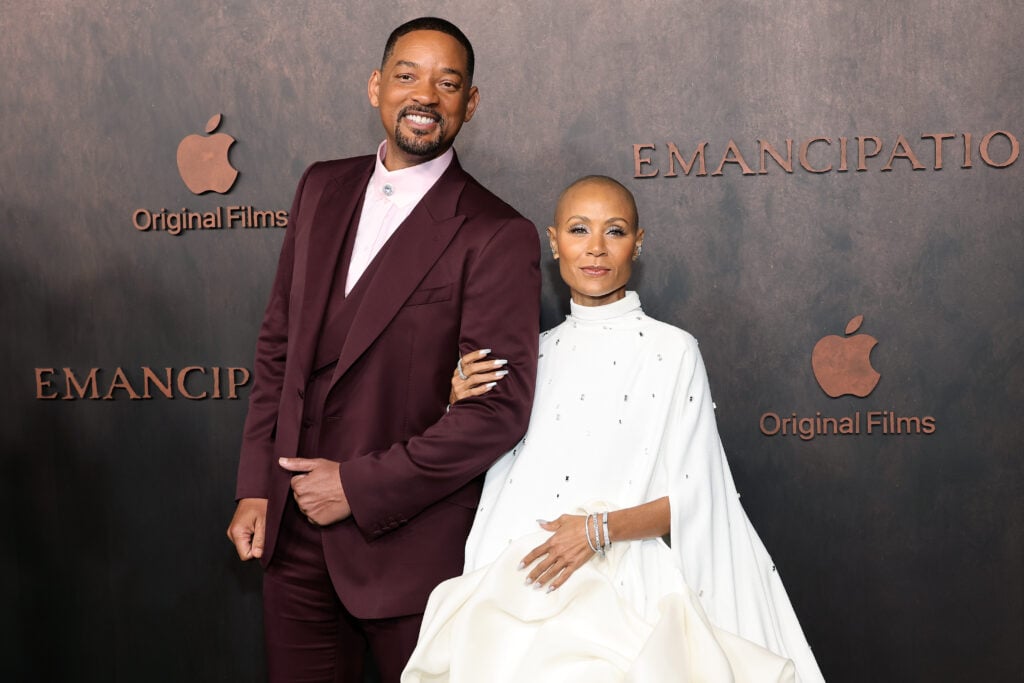 Will Smith and Jada Pinkett Smith in November 2022.