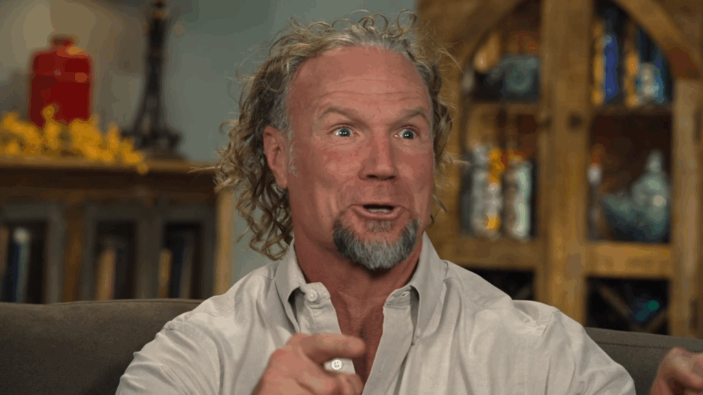 Kody Brown makes another absurd facial expression.