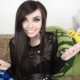A goth girl photo of Eugenia Cooney.