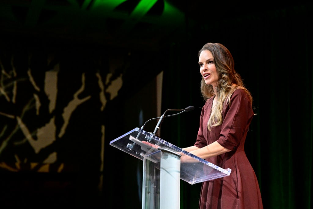 Hilary Swank in November 2025.