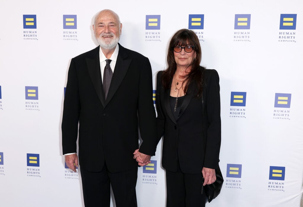Rob Reiner and Michele Reiner in 2025.