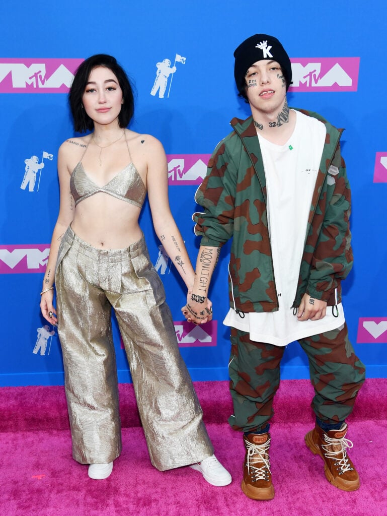 Noah Cyrus and Lil Xan in 2018.