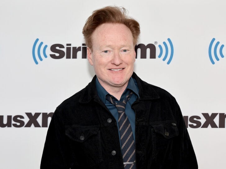 Conan O'Brien visits SiriusXM at SiriusXM Studios on May 17, 2023 in New York City.