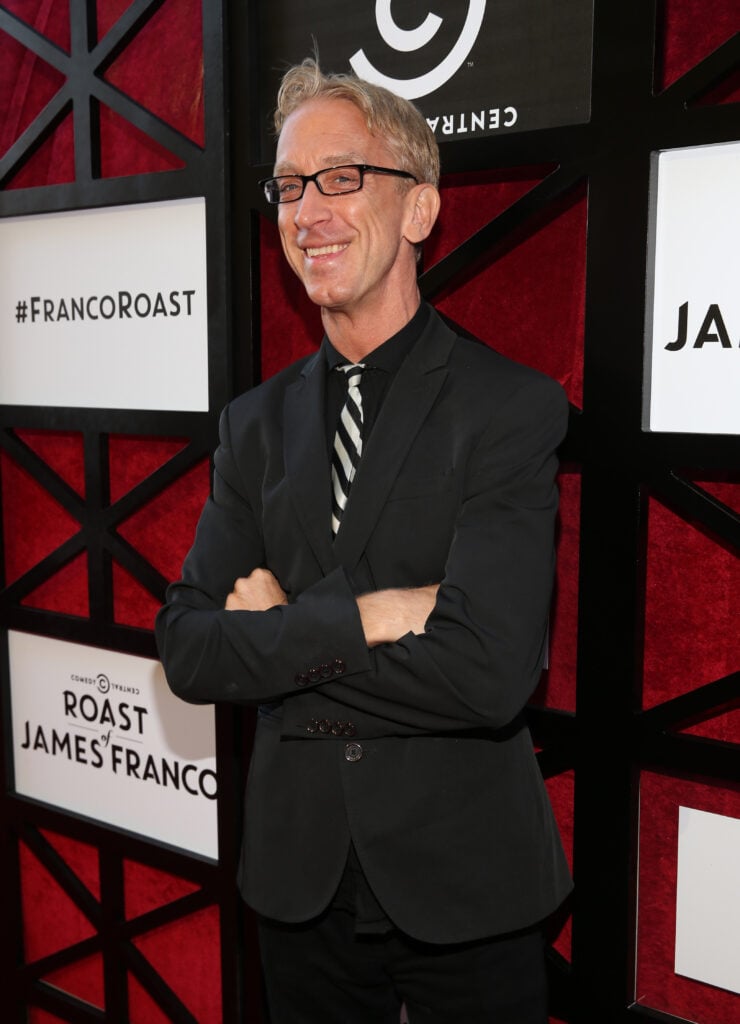 Actor Andy Dick attends The Comedy Central Roast of James Franco at Culver Studios on August 25, 2013 in Culver City, California.