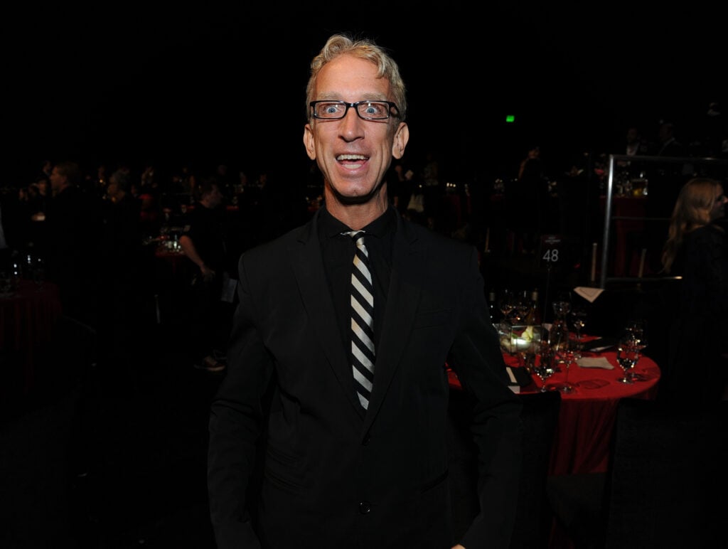 Actor Andy Dick attends The Comedy Central Roast of James Franco at Culver Studios on August 25, 2013 in Culver City, California.