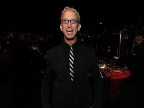 Actor Andy Dick attends The Comedy Central Roast of James Franco at Culver Studios on August 25, 2013 in Culver City, California.