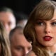 Taylor Swift arrives for the 66th Annual Grammy Awards at the Crypto.com Arena in Los Angeles on February 4, 2024.