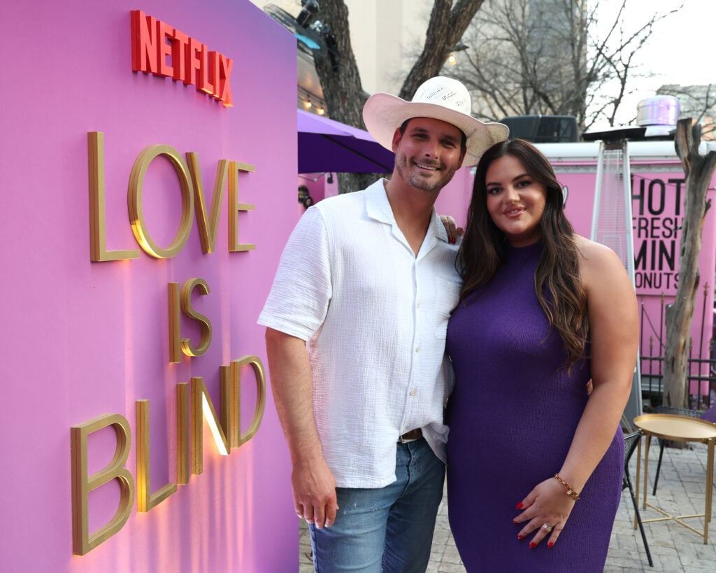 Brennon Lemieux and Alexa Lemieux attend Love Is Blind @ SXSW on March 07, 2025 in Austin, Texas.  