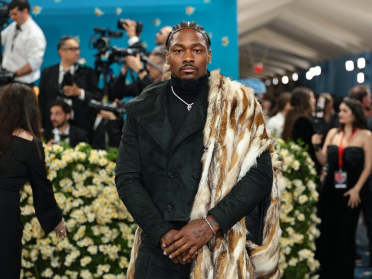 Stefon Diggs attends the 2025 Met Gala Celebrating 