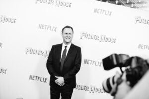 Actor Dave Coulier attends the premiere of Netflix's 'Fuller House' at Pacific Theatres at The Grove on February 16, 2016 in Los Angeles, California.