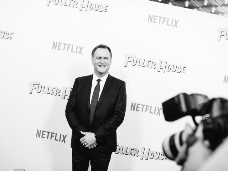 Actor Dave Coulier attends the premiere of Netflix's 'Fuller House' at Pacific Theatres at The Grove on February 16, 2016 in Los Angeles, California.