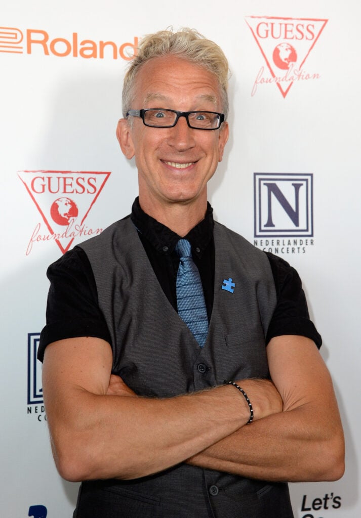 Comedian Andy Dick attends the 4th Annual Light Up The Blues at the Pantages Theatre on May 21, 2016 in Hollywood, California.