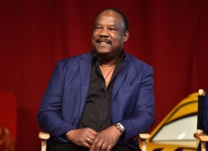 Actor Isiah Whitlock Jr. speaks at the "Cars 3" Press Conference at Anaheim Convention Center on June 10, 2017 in Anaheim, California.