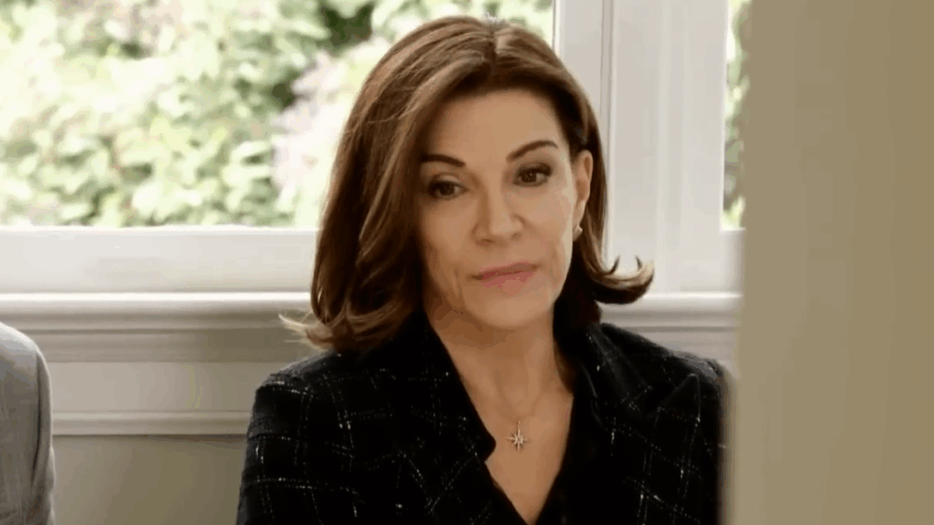 Hilary Farr looks world-weary.