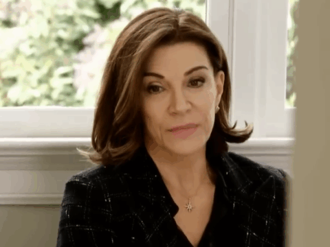 Hilary Farr looks world-weary.